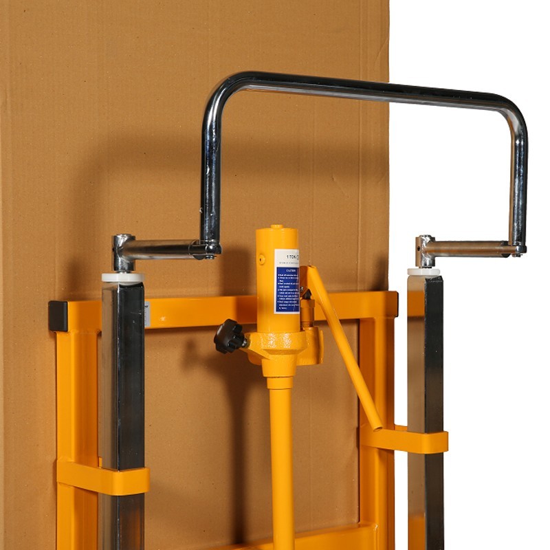 Zoom en la asa de dirección de los portamuebles 1800kg Elevación 250 mm