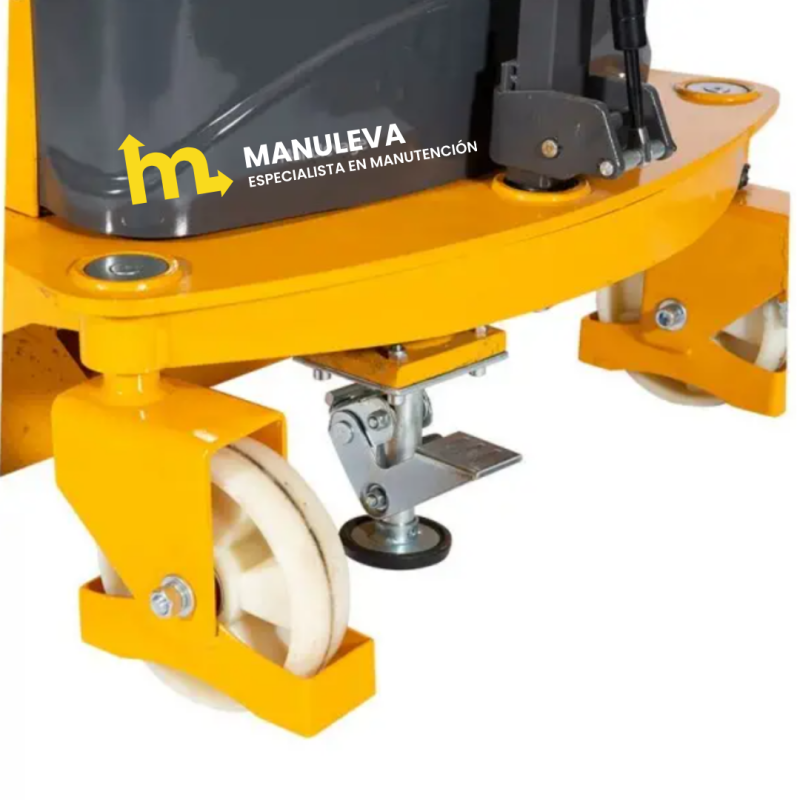 Zoom sobre la rueda del apilador semi eléctrico 1500kg 2500mm