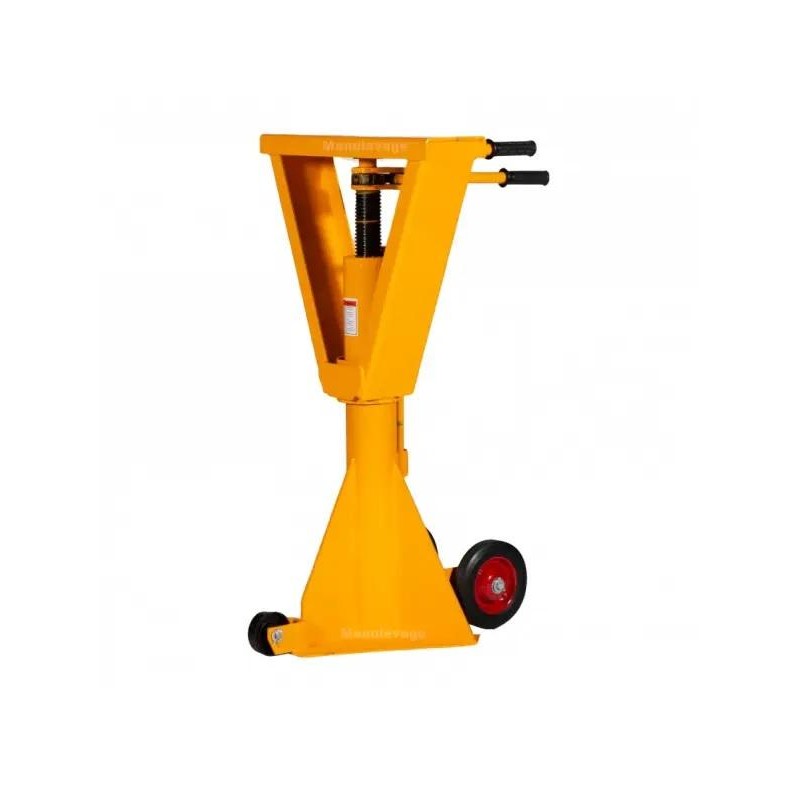 Soporte de seguridad 22,5 toneladas vista de perfil