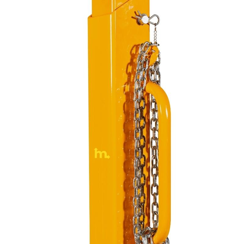 Zoom sobre la cadena del elevador de palet auto -equilibrado 1000kg