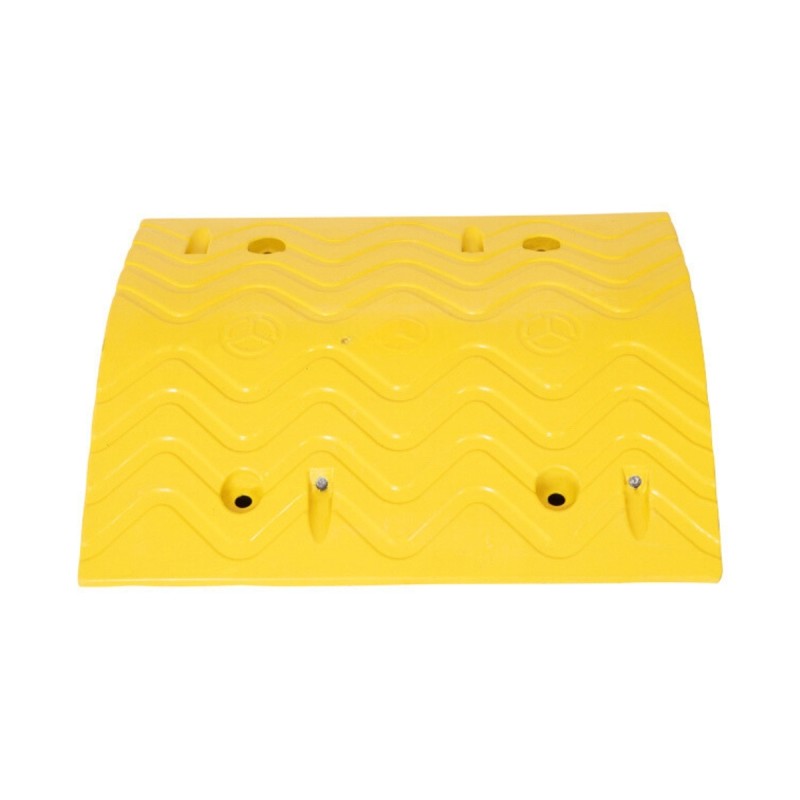 Zoom sobre la parte amarilla del reductor de velocidad Altura 70 mm