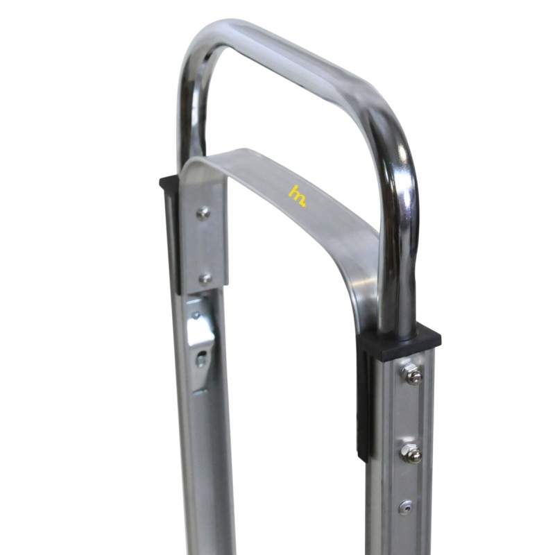 Zoom al asa de la Carretilla de aluminio plegable - 90 kg