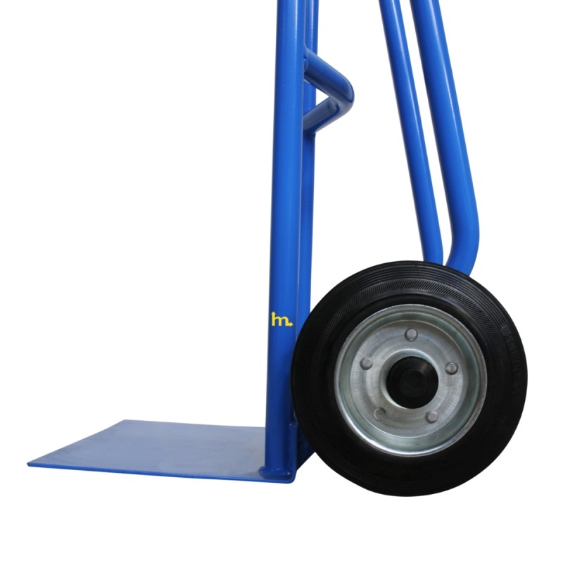 Zoom sobre la rueda de la Carretilla de mano multiusos 300 kg