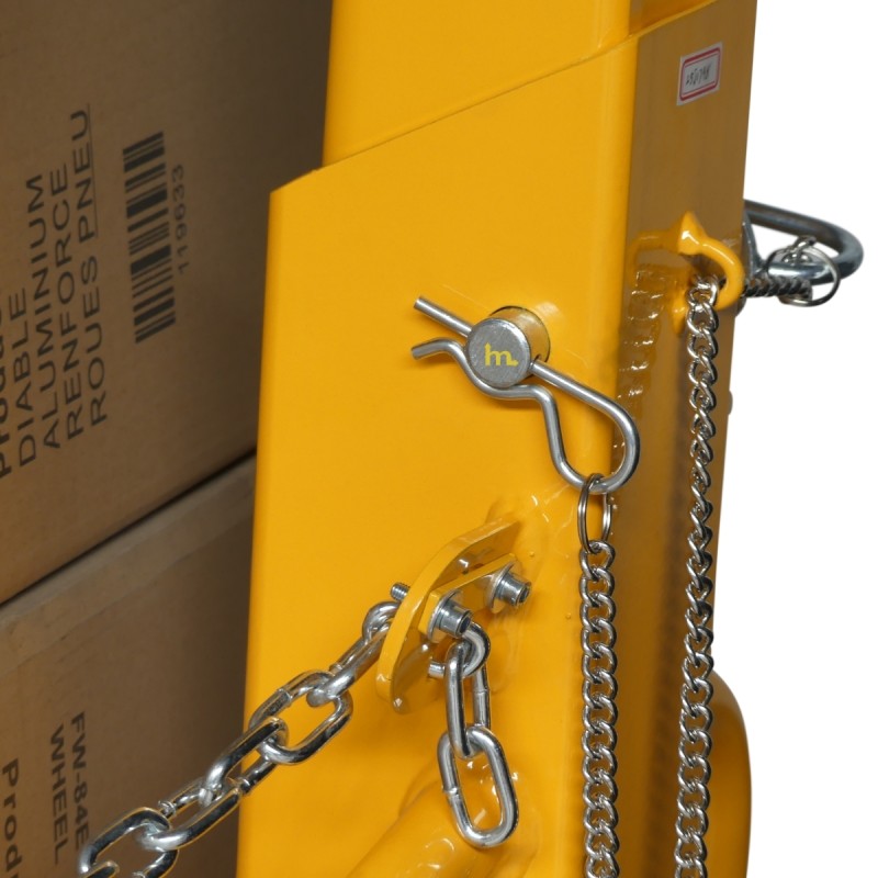 Vista de la horquilla para palets 1000 kg