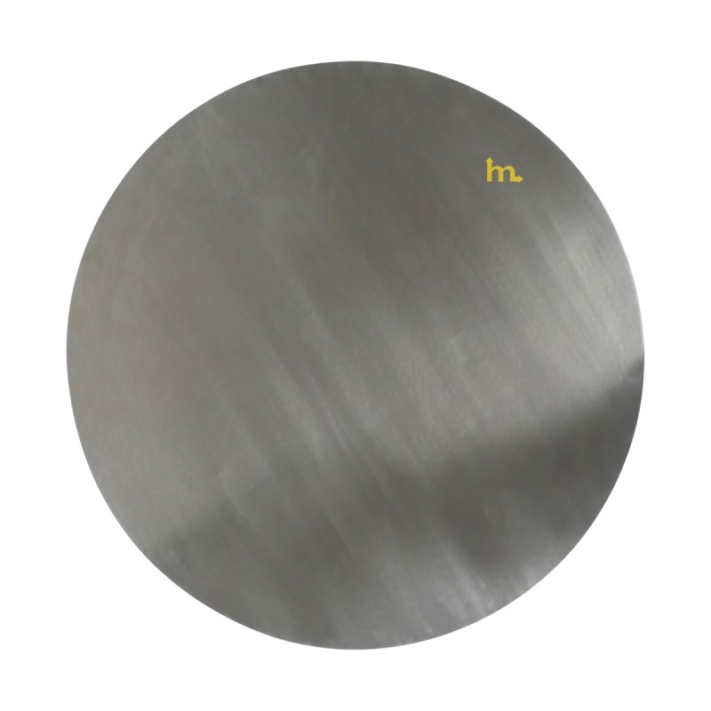 Vista de la plataforma de la mesa elevadora manual giratoria de nivel constante INOX 2000 kg Plataforma cerrada