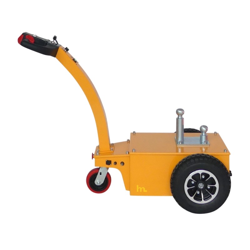 Vista lateral del remolcador eléctrico 2500 kg