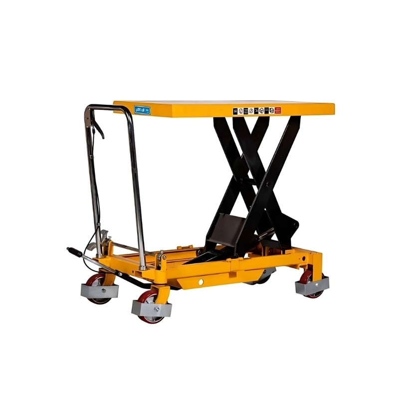 Vista general de la Mesa hidráulica 800 kg - plataforma: 1000x510 mm