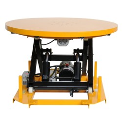 Mesa elevadora giratoria eléctrica 2000 kg - 220 V vista general