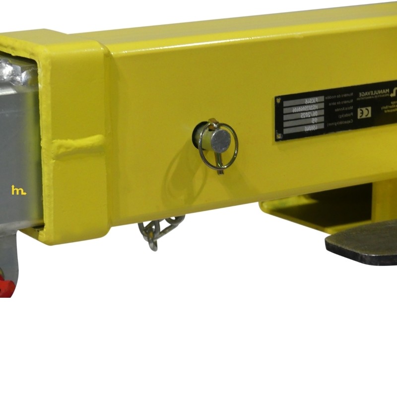 Zoom al pasador de la pluma para carretilla elevadora fija 4.5 T