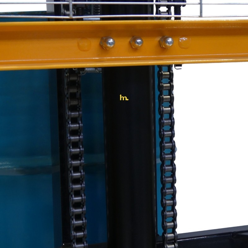 Zoom 2 del apilador elevador de barriles 400 kg - Elevación 1450 mm