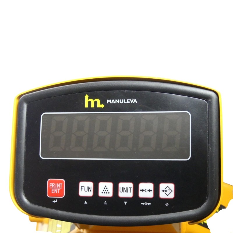 Transpaleta pesadora horquillas largas 1800 mm - Manuleva