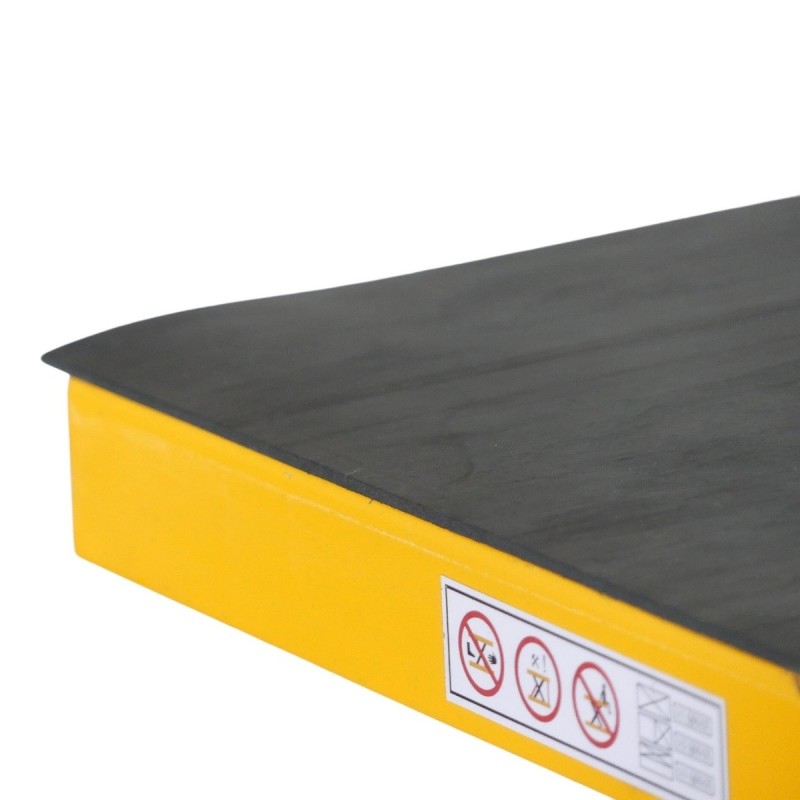 Zoom sobre la alfombrilla antideslizante para mesa elevadora con plataforma 700 x 450 mm